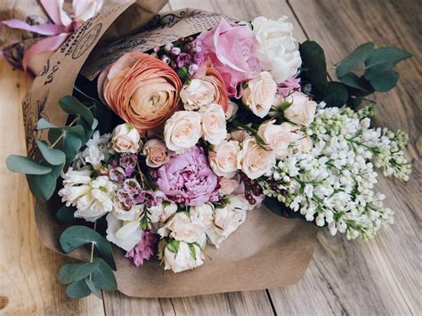 flowers delivered by post office.